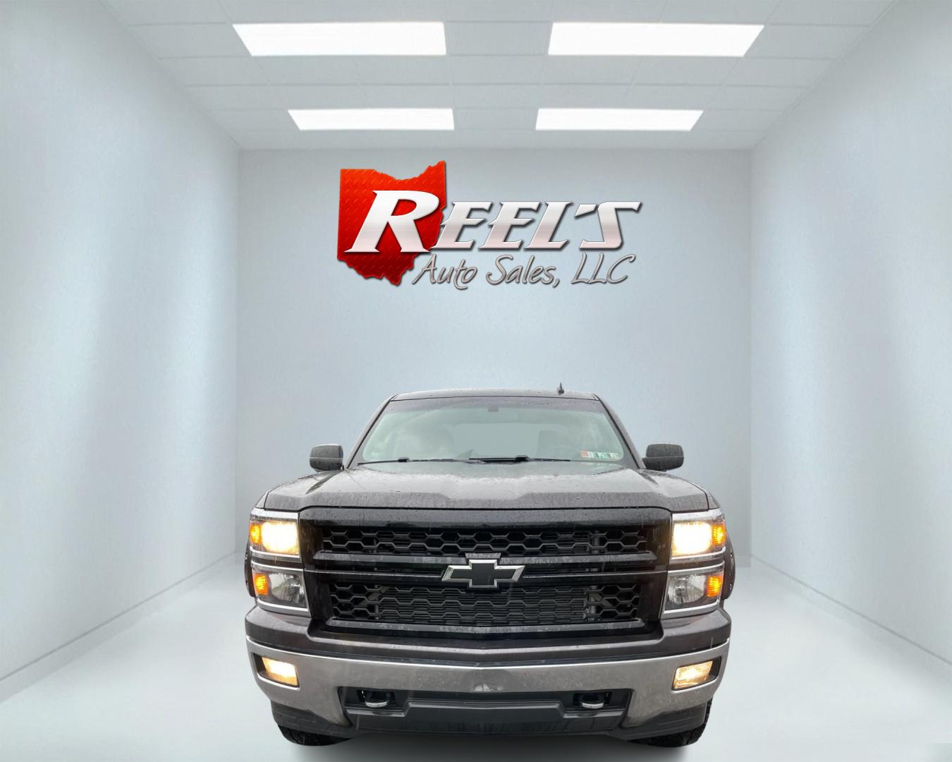 2014 Gray /Black Chevrolet Silverado 1500 LT Crew Cab 4WD (3GCUKREC7EG) with an 5.3L V8 OHV 16V engine, 6-Speed Automatic transmission, located at 11115 Chardon Rd. , Chardon, OH, 44024, (440) 214-9705, 41.580246, -81.241943 - Photo#1